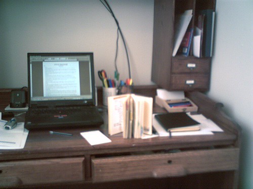 first home office setup